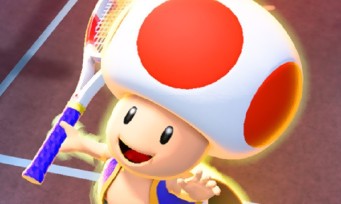 Mario Tennis Aces :  Harmonie, Yoshi, Boo et Toad arrivent sur le court