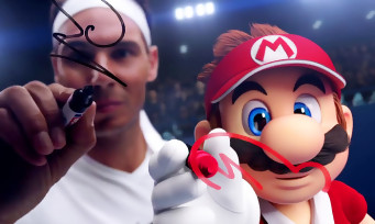 Mario Tennis Aces : un superbe trailer avec Nadal, le duel improbable