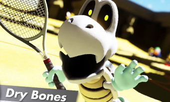 Mario Tennis Aces : Skelerex veut aussi taper dans la balle, une vidéo pour célébrer son arrivée prochaine