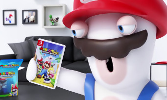 Mario + The Lapins Crétins : l'unboxing du collector par un lapin crétin