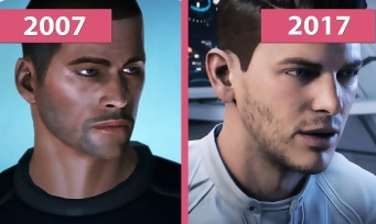 Mass Effect 1 VS Mass Effect Andromeda : le comparatif insensé, mais pas tant que ça...