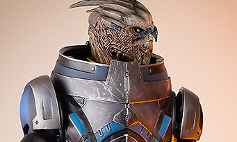 Mass Effect : une splendide statuette de Garrus de 53 cm