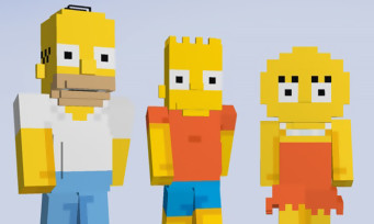 Minecraft : Les Simpsons déboulent dans le jeu en DLC