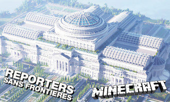Minecraft : une immense bibliothèque pour lutter contre la censure de la presse, le coup de maître
