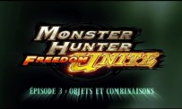 Monster Hunter Freedom Unite - Objets et Combinaisons