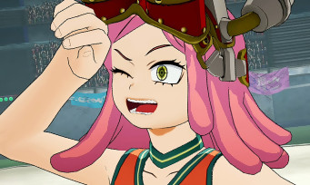 My Hero One's Justice 2 : Mei Hatsume entre dans l'arène et se prend pour une cheerleader