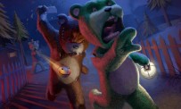 Naughty Bear a la banane