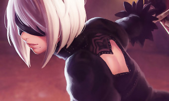 NieR Automata : 2B dérouille des robots et présente ses armes en vidéo