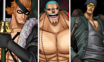 One Piece Burning Blood : des images d'Aokiji, Franky Shogun et X Drake