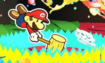 Paper Mario Color Splash s'offre deux courts trailers remplis de couleurs