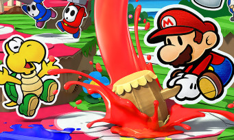 Test Paper Mario Color Splash sur Wii U