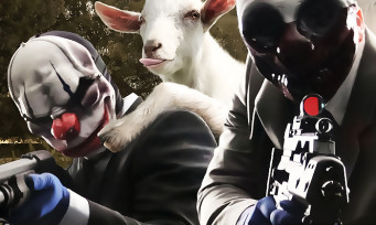 Payday 2 : le jeu s'offre un DLC "Goat Simulator" complètement WTF