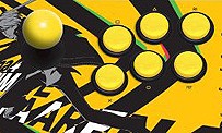 Persona 4 Arena : un stick arcade tout jaune !