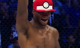 Un champion UFC (Michael "Venom" Page) met KO son adversaire et l'attrape comme un Pokémon