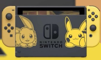 Pokémon Let's Go! : découvrez la Switch collector aux couleurs du jeu !