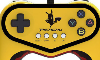 Pokkén Tournament : Hori commercialise une manette jaune Pikachu