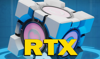 Portal RTX : une version magnifiée grâce au DLSS 3 de Nvidia, un trailer impressionnant