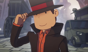 Professeur Layton and the New World of Steam : un nouvel épisode en 3D, voici le 1er trailer