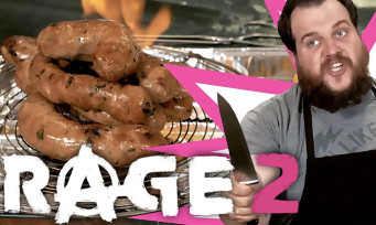 RAGE 2 : Gastronogeek fait des saucisses enflammées, c'est drôle et ça a l'air sacrément bon