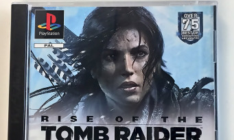 Rise of the Tomb Raider : un press kit ultra collector PSone pour célébrer les 20 ans de Lara Croft