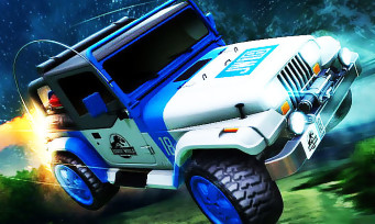 Rocket League : un DLC Jurassic World disponible, des images qui sortent les griffes