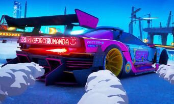 On a joué à SCREAMER, ce jeu de course à la Burnout avec du Street Fighter et du Gears of War dedans !