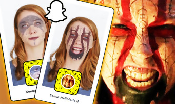Hellbade 2 : des filtres Snapchat à l'effigie de Senua, le selfie torturé