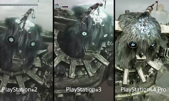 Shadow of the Colossus : PS2 vs PS3 vs PS4, le comparatif qui permet de voir l'évolution des graphismes