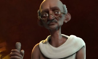 Civilization VI : Gandhi, le leader de l'Inde, vient prêcher en vidéo