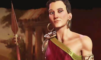 Civilization VI : c'est Gorgô, une femme, qui est à la tête de la Grèce