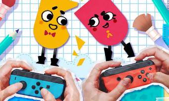 Test Snipperclips sur Nintendo Switch