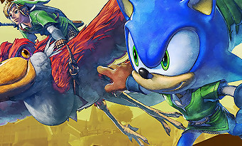 Sonic Lost World : le DLC "Zelda" où Sonic enfile le costume de Link !