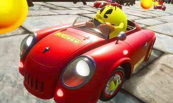 Sonic Racing CrossWorlds : les persos de Pac-Man sont disponibles, une vidéo de gameplay