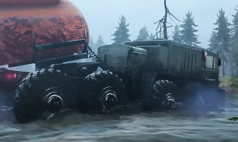 Spintires MudRunner : le trailer de lancement nous promet de patauger dans la gadoue