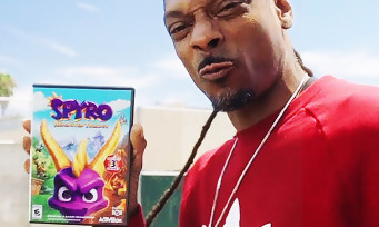 Spyro Reignited Trilogy : une vidéo WTF où Snoop Dogg récupère le jeu auprès d'un drone cracheur de feu