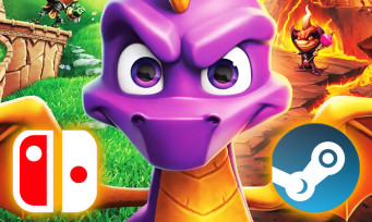 Spyro Reignited Trilogy : le charmant dragon va se poser sur Switch et PC, c'est officiel