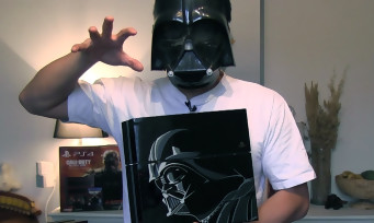 PS4 : notre unboxing de la console collector Star Wars Dark Vador