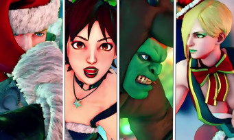 Street Fighter 5 : des costumes de Noël pour Blanka, Cody, Sakura et Falke