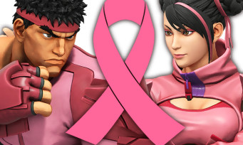 Street Fighter 5 : des costumes roses-bonbons pour soutenir la lutte contre le cancer du sein