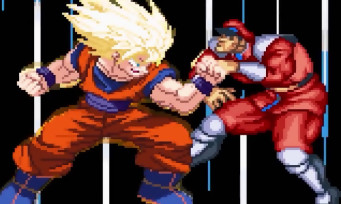 Quand Son Goku s'incruste dans Street Fighter 2, ça fait forcément des étincelles !