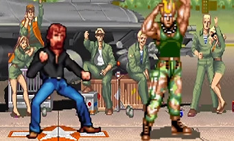 Norris Fighter : quand Chuck Norris ridiculise Ryu, Ken, Blanka et les autres !