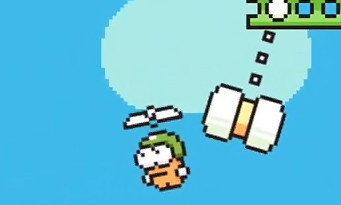 Swing Copter : découvrez le nouveau jeu (énervant) du créateur de Flappy Bird