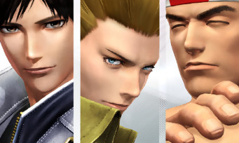 KOF XIV : du gameplay pour la Team Japan avec le nouveau logo de SNK