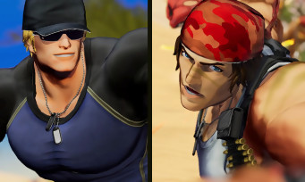KOF XV : un trailer 4K en duo pour Ralph Jones et Clark Still