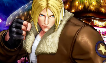 KOF XV : Terry Bogard dans son costume Garou Mark of the Wolves bouge bien