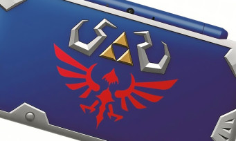 2DS XL : une nouvelle console collector Zelda, la Hylian Shield Edition