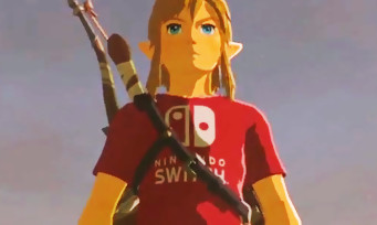 Zelda Breath of the Wild : il existe un t-shirt "Nintendo Switch", voici comment l'obtenir