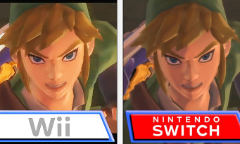 Zelda Skyward Sword HD: comparison between the Wii and Switch versions, almost no difference