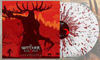 The Witcher 3 : un quadruple vinyle blanc maculé de sang pour la bande-son