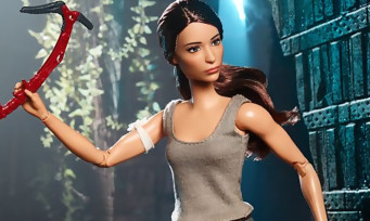 Tomb Raider : une Barbie Lara Croft signée Mattel, voici les images